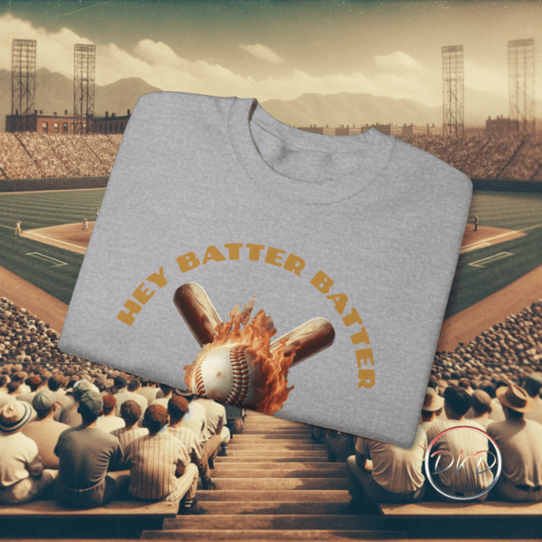 Baseball Game Day Unisex Heavy Blend™ Crewneck Sweatshirt - Image 3