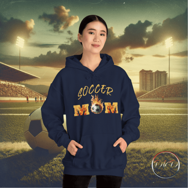 Soccer Mom Unisex Heavy Blend™ Hooded Sweatshirt - Image 3