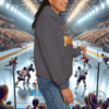 Hockey Mom Unisex Heavy Blend™ Hooded Sweatshirt - Image 4