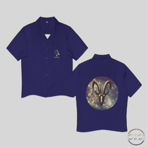 Steampunk Capricorn Button-Down Shirt