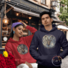 Steampunk Folklore Capricorn Celestial Unisex Hooded Sweatshirt - Image 2