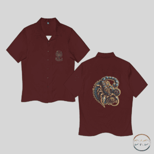 Steampunk Scorpio Button Down Shirt