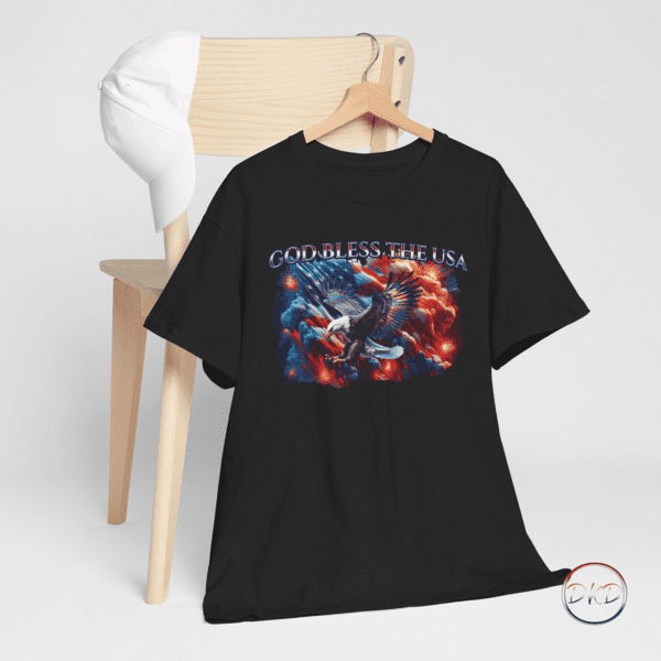 God Bless The USA Tshirt, Patriotic 4th Of July Shirt, Star Spangled Banner Tee - Image 2