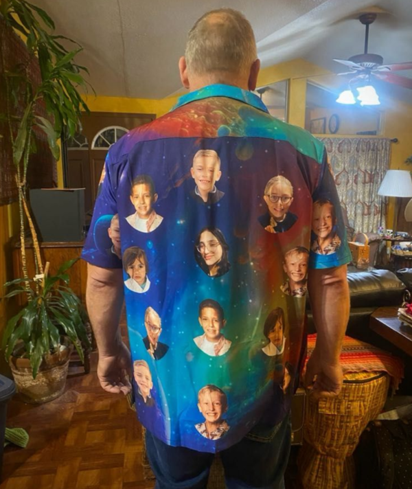 Cosmic Universe Photo Customization Shirt - Image 5