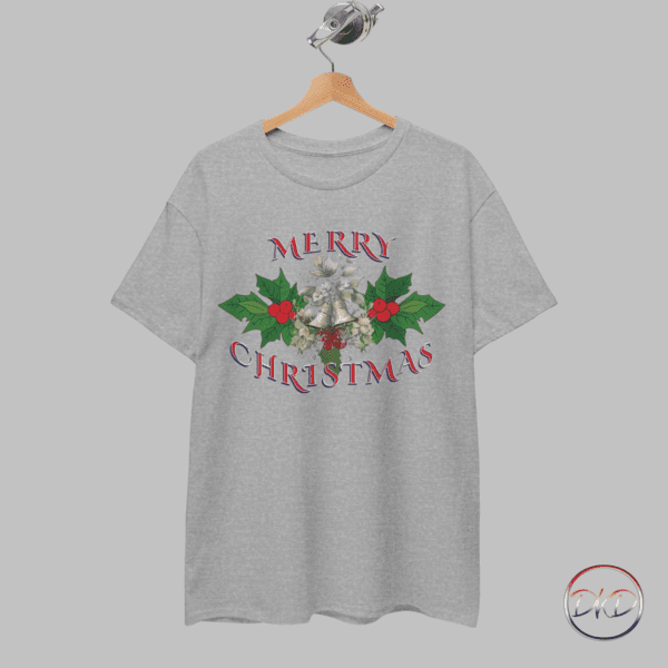 Merry Christmas Holly Tee - Image 3