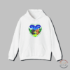 This 'Don't Shop-Adopt' hoodie features a heartwarming design promoting animal adoption and rescue. It showcases two adorable cartoon dogs on a lush grassy field with a serene backdrop of trees and a bright blue sky. The cozy hoodie is perfect for animal lovers and advocates, spreading a positive message of compassion and rescue. Ideal for animal shelter volunteers, pet owners, and advocates of animal welfare. Perfect for wearing on casual outings, volunteering at animal shelters, or spreading awareness during National Adopt a Shelter Pet Day.