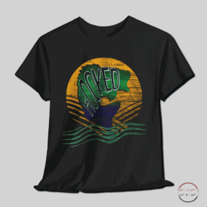 Your lucky fishing tee has arrived! Vintage distressed retro T-Shirt featuring a fish in a hook line with 'hooked' text against a sunset backdrop. The muted reds, yellows, and blues give off a laid-back beach vibe, perfect for casual outings or summer gatherings. This T-Shirt is perfect for fishing enthusiasts, beachgoers, and anyone who loves a retro aesthetic. Ideal for summer parties, beach vacations, and fishing trips.