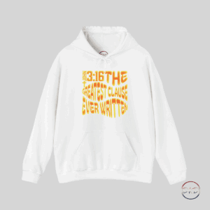 This hoodie features a bold and inspirational statement in a vibrant gradient font on the chest. The design exudes warmth, passion, and light, making it a powerful yet meaningful piece to wear. Perfect for those looking to make a statement and witness and, share their faith openly. Ideal for religious holidays, baptisms, and everyday wear for those who seek comfort and style.