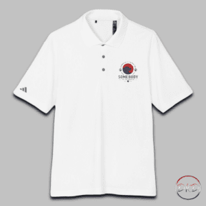 This performance polo brings a quiet, heartfelt touch to everyday wear. An embroidered "Somebody To The Rescue" dog rescue emblem sits on the chest — a subtle badge of care that sparks conversation and connection. Lightweight and breathable, the polo moves easily from morning walks to volunteer shifts at the shelter. The sun-blocking fabric and moisture-wicking finish keep you comfortable during long days outside, while the durable recycled polyester holds up to frequent wear and washes. Choosing this polo means wearing support: each purchase helps provide food, shelter, and medical care for rescued dogs, so your shirt carries both function and meaning.