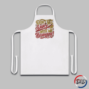 Bring bold flavor and big personality to the kitchen with this “Don’t Get Saucy With Me Béarnaise” apron — a playful, chef‑approved design that’s perfect for home cooks, grill masters, and anyone who loves a good culinary pun. Made with durable fabric and available with 5 strap colors, this apron blends humor, comfort, and everyday practicality. Whether you’re whisking, sautéing, grilling, or hosting, it keeps you clean while serving up a side of attitude. A great kitchen gift for foodies, Mother’s Day, Father’s Day, housewarmings, or anyone who loves to cook with style.